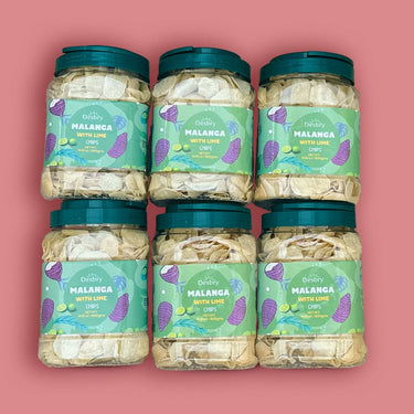 Malanga con Limon Chips (Taro Lime Chips) Tropical Fruit Box Malanga con Limon Chips 6ct